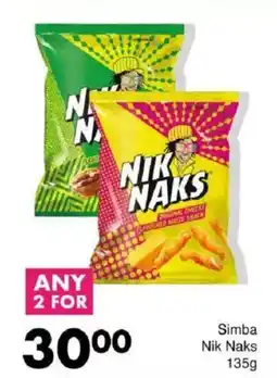Save Simba Nik Naks offer