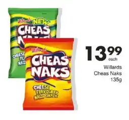 Save Willards Cheas Naks offer