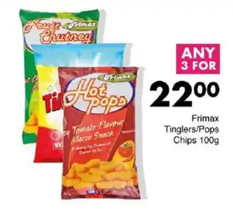 Save Frimax Tinglers/Pops Chips offer