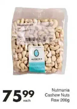 Save Nutmania Cashew Nuts Raw offer