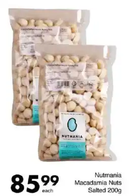 Save Nutmania Macadamia Nuts Salted offer