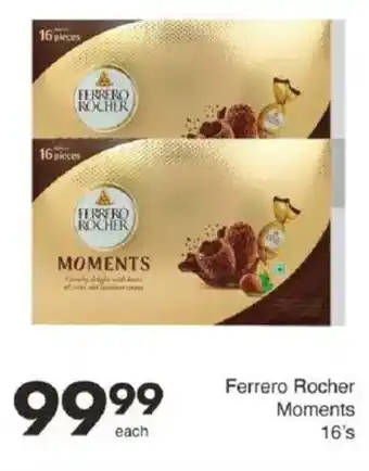 Save Ferrero Rocher Moments offer