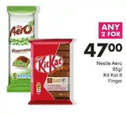 Save Nestle Aero/ Kit Kat 8 Finger offer