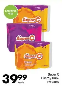 Save Super C Energy Drink offer