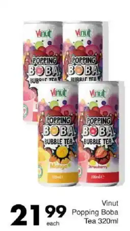 Save Vinut Popping Boba Tea offer