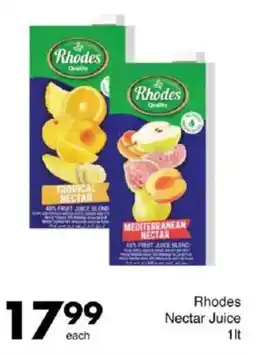 Save Rhodes Nectar Juice offer
