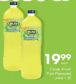 Save Clover Krush Fruit Flavoured Juice offer