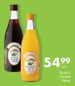 Save Rose's Cordial offer