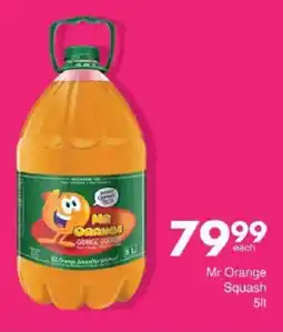 Save Mr Orange Squash offer