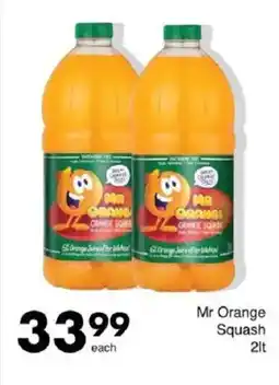Save Mr Orange Squash offer