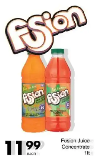 Save Fusion Juice Concentrate offer