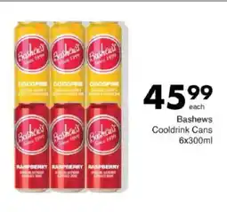 Save Bashew's Cooldrink Cans offer