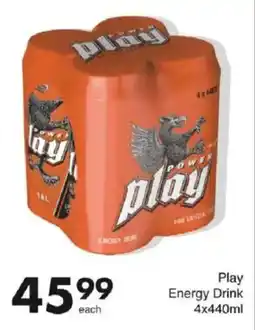 Save Play Energy Drink offer
