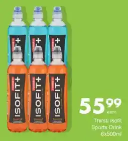 Save Thirsti Isofit Sports Drink offer