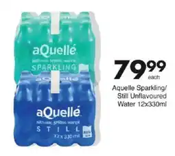 Save Aquelle Sparkling/ Still Unflavoured Water offer