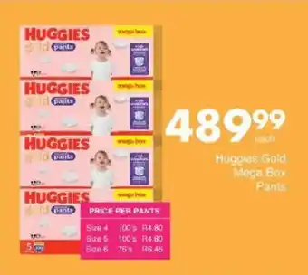 Save Huggies Gold Mega Box Pants offer