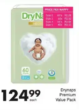 Save Drynaps Premium Value Pack offer