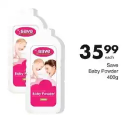 Save Save Baby Powder offer