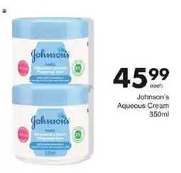 Save Johnson's Aqueous Cream offer