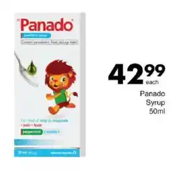 Save Panado Syrup offer