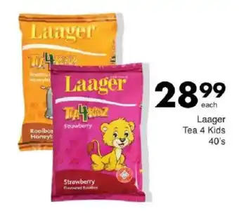 Save Laager Tea 4 Kids offer