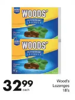Save Wood's Lozenges offer