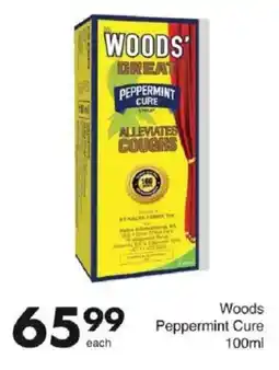 Save Woods Peppermint Cure offer