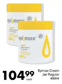 Save Epimax Cream Jar Regular offer