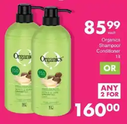 Save Organics Shampoo/ Conditioner offer