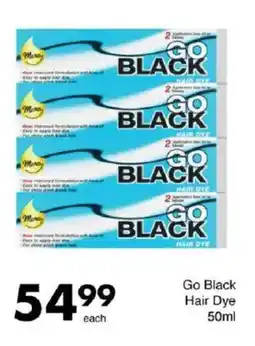 Save Go Black Hair Dye offer