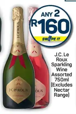 Pick n Pay J.C. Le Roux Sparkling Wine Assorted 750ml offer