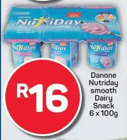 Pick n Pay Danone Nutridary smooth Dairy Snack 6 x 100g offer