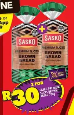 Sasko Premium Slices Brown Bread 700g