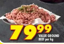 Shoprite VALUE GROUND BEEF per kg offer