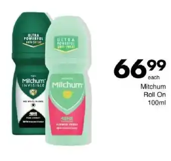 Save Mitchum Roll On offer