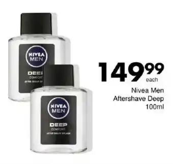 Save Nivea Men Aftershave Deep offer