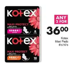 Save Kotex Maxi Pads offer