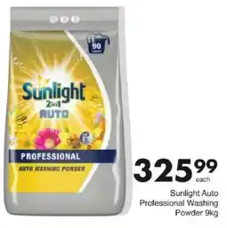 Save Sunlight Auto Professional Washing Powder offer