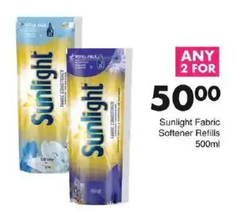 Save Sunlight Fabric Softener Refills offer