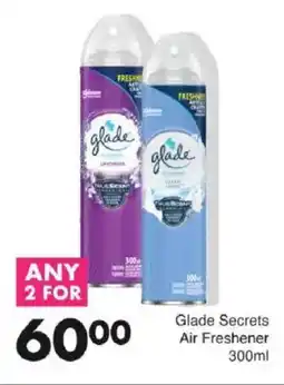Save Glade Secrets Air Freshener offer
