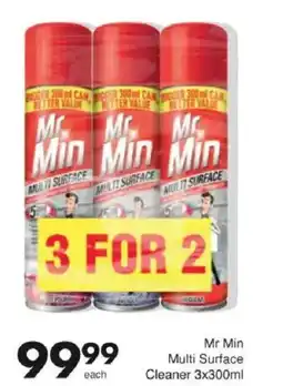 Save Mr Min Multi Surface Cleaner offer