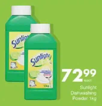 Save Sunlight Dishwashing Powder offer