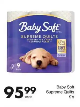 Save Baby Soft Supreme Quilts offer