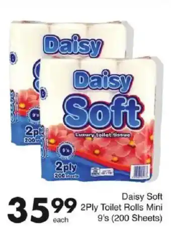 Save Daisy Soft 2Ply Toilet Rolls Mini offer