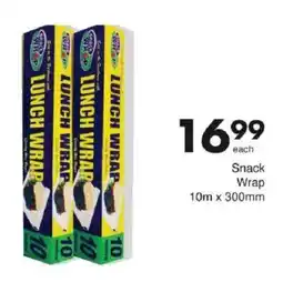 Save Snack Wrap offer
