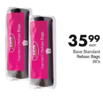 Save Save Standard Refuse Bags offer