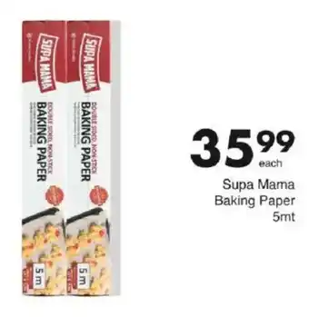 Save Supa Mama Baking Paper offer