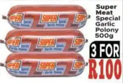 Supa Store Super Meat Special Garlic Polony offer