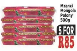 Supa Store Mzanzi Mongola Polony offer