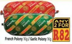 Supa Store ESKORT French Polony/ Garlic Polony offer